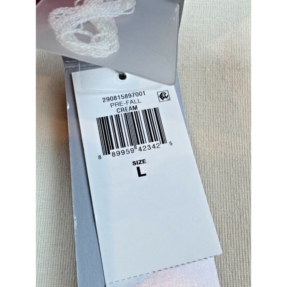 Ralph Lauren Purple Label Cream and Brown Sweater - Picture 6 of 7